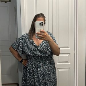 Shein Curve Stretch Waist Dress